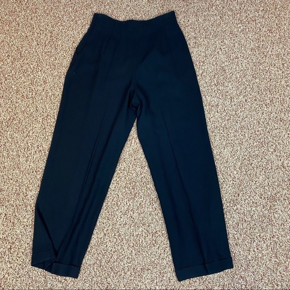 Liz Claiborne Petite Collection Black Pants - Picture 4 of 6
